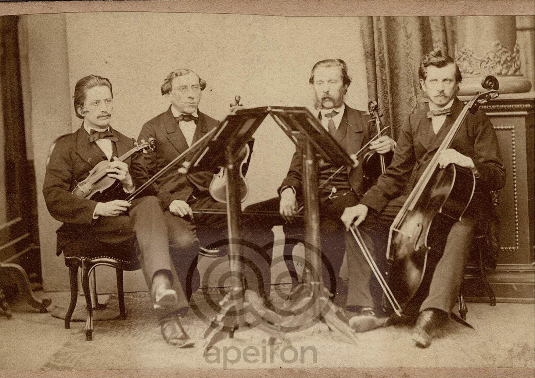 Walterovo kvarteto, cca 1885