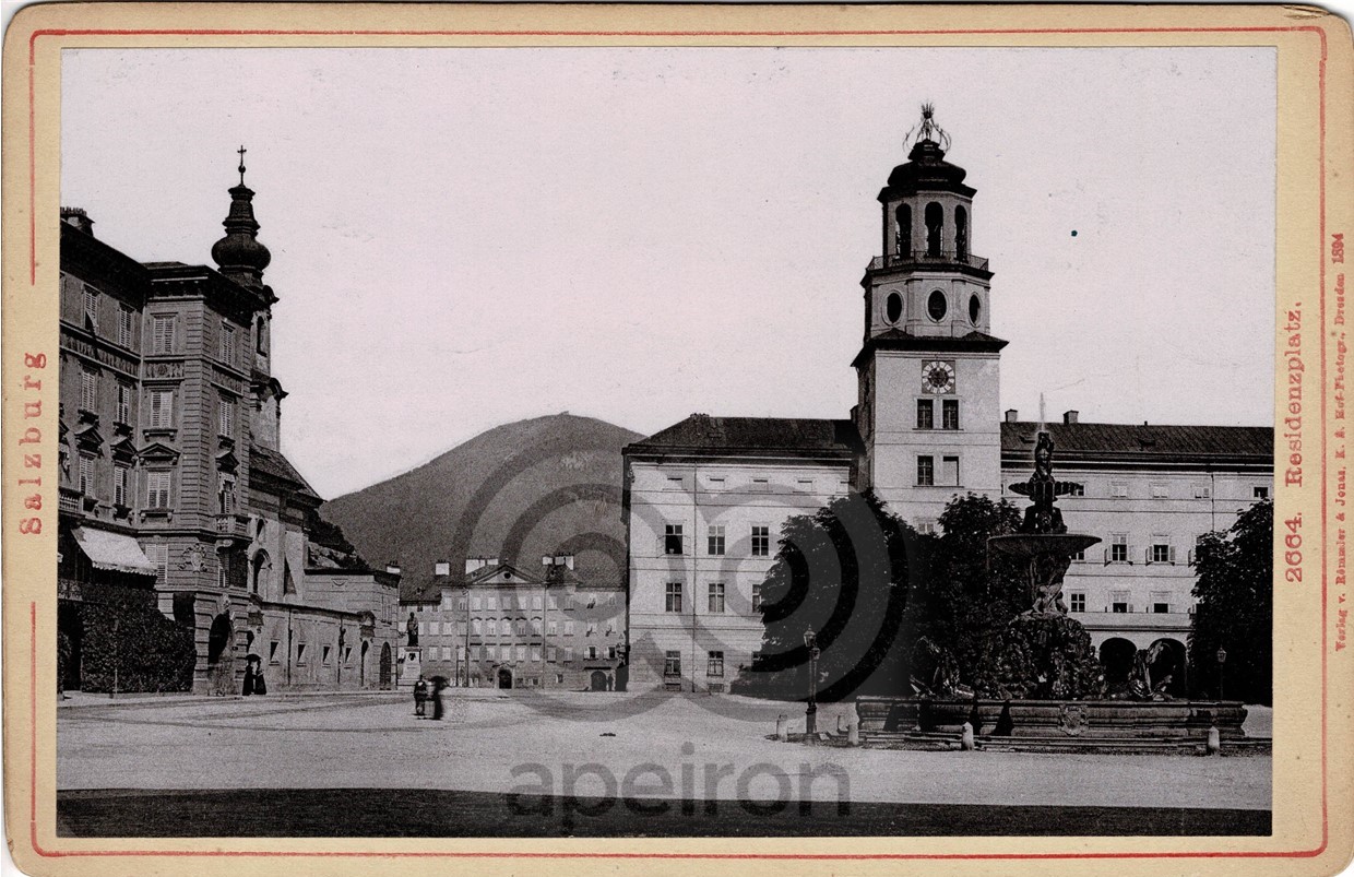 Residenzplatz, Salzburg, 1894