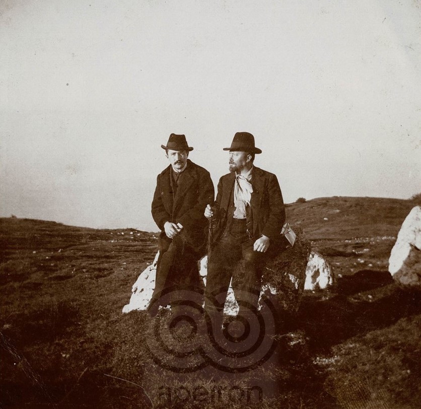 Josef Suk a Hanuš Wihan, cca 1900